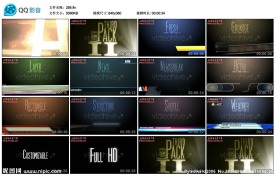字幕版AE模版