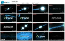 绚烂粒子AE模版