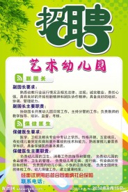 幼儿园招聘