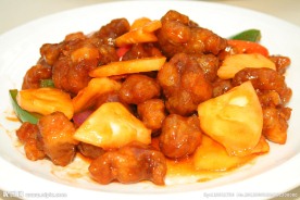 菠萝生炒骨