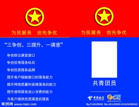 共青团员胸牌