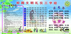 校园文化 三字经