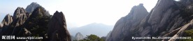 黄山山峰全景图