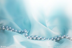 珍珠项链背景