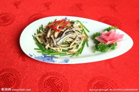 茶树菇韭花炒鳝丝
