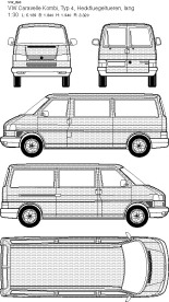 大众汽车线框图