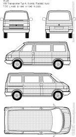 大众汽车线框图