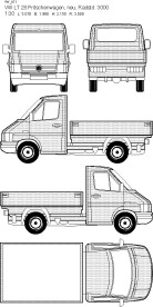 大众汽车线框图