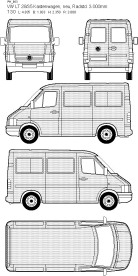 大众汽车线框图