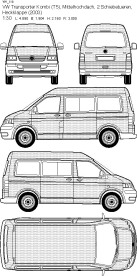 大众汽车线框图