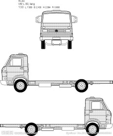 大众汽车线框图
