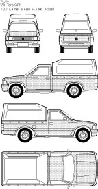 大众汽车线框图