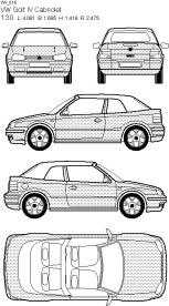 大众汽车线框图