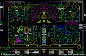 小区规划 总平面图