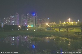 城市夜景 深圳