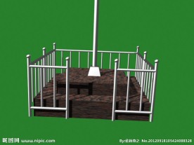 不锈钢 旗杆 栏杆