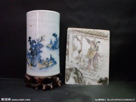 清晚期彩瓷欣赏