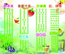 奶茶 背景