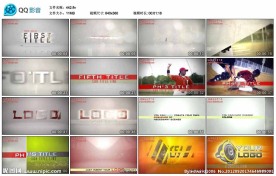棒球体育运动AE模版