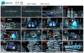 城市建筑视频AE模版