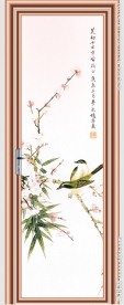 移门 花鸟图案