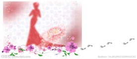 唯美矢量花纹