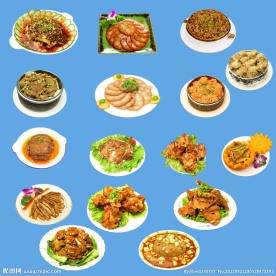 各种美食
