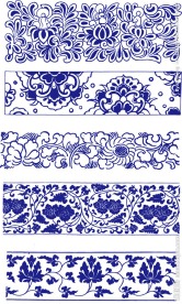 青花瓷花纹