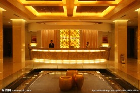星级酒店前台