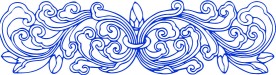 青花瓷花纹