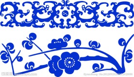 青花瓷花纹