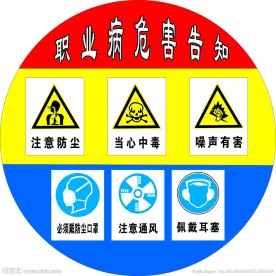 职业危害告知牌