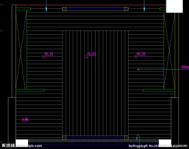 顶级桑拿SPA 二层书吧地台图