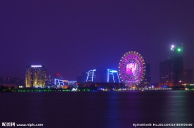 金鸡湖夜景