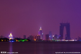 金鸡湖夜景