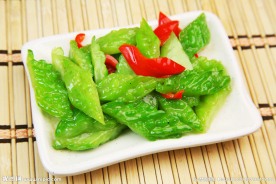 清炒苦瓜