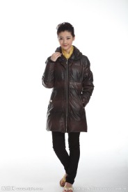 2012冬季羽绒服 模特