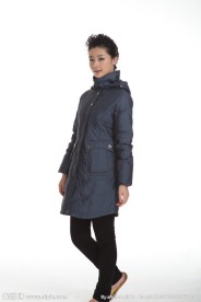 2012冬季羽绒服 模特