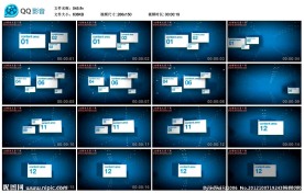 动态视频相册AE模版