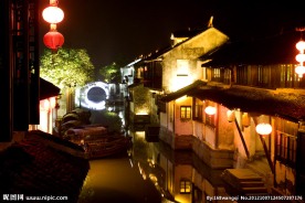 周庄夜景