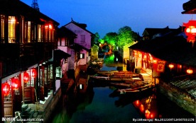 周庄夜景