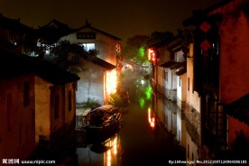 周庄夜景