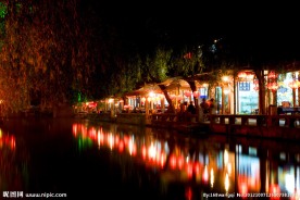 周庄夜景