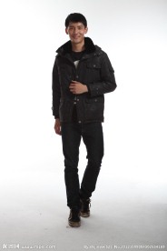 2012冬季羽绒服 模特