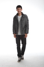 2012冬季羽绒服 模特