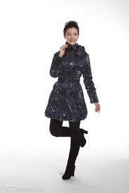 2012冬季羽绒服 模特
