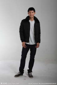 2012冬季羽绒服 模特