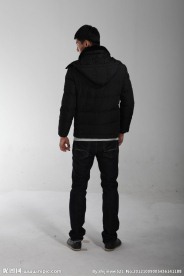 2012冬季羽绒服 模特