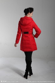 2012冬季羽绒服 模特
