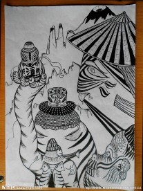 黑白画